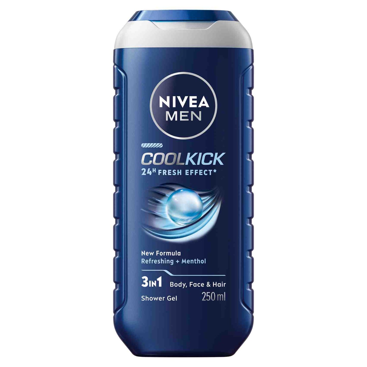 NIVEA Men Cool Kick 3in1 24H Refreshing Shower Gel 250 ml