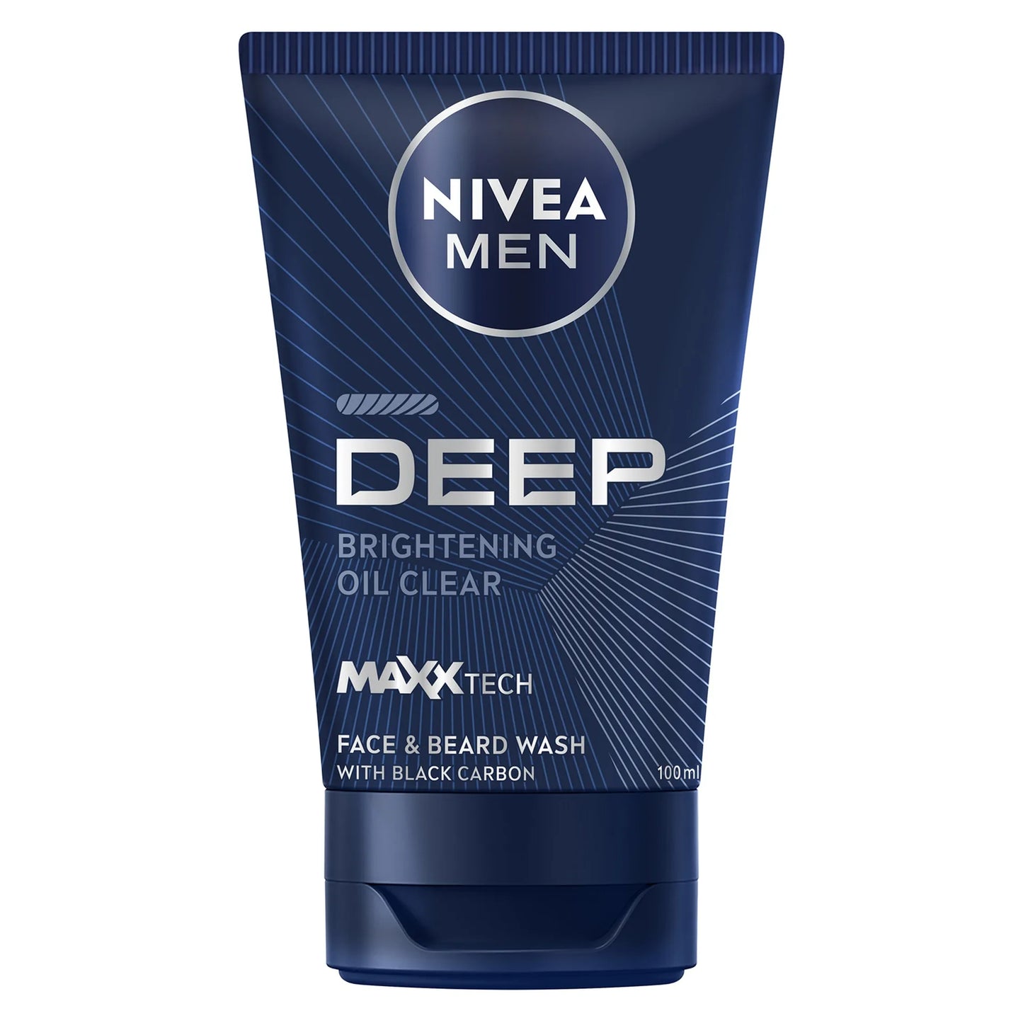 NIVEA Men Deep Maxx Tech Anti-Impurity Face & Beard Wash 100 ml