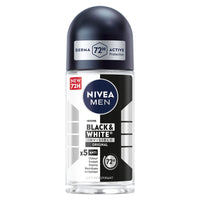 Nivea Men Deo Black & White Invisible Original Roll On 50ml