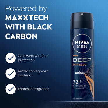 Nivea Men Deo Spray Deep Espresso 150ml