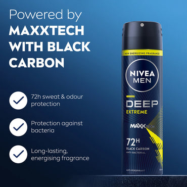 Nivea Men Deo Spray Deep Extreme 150ml