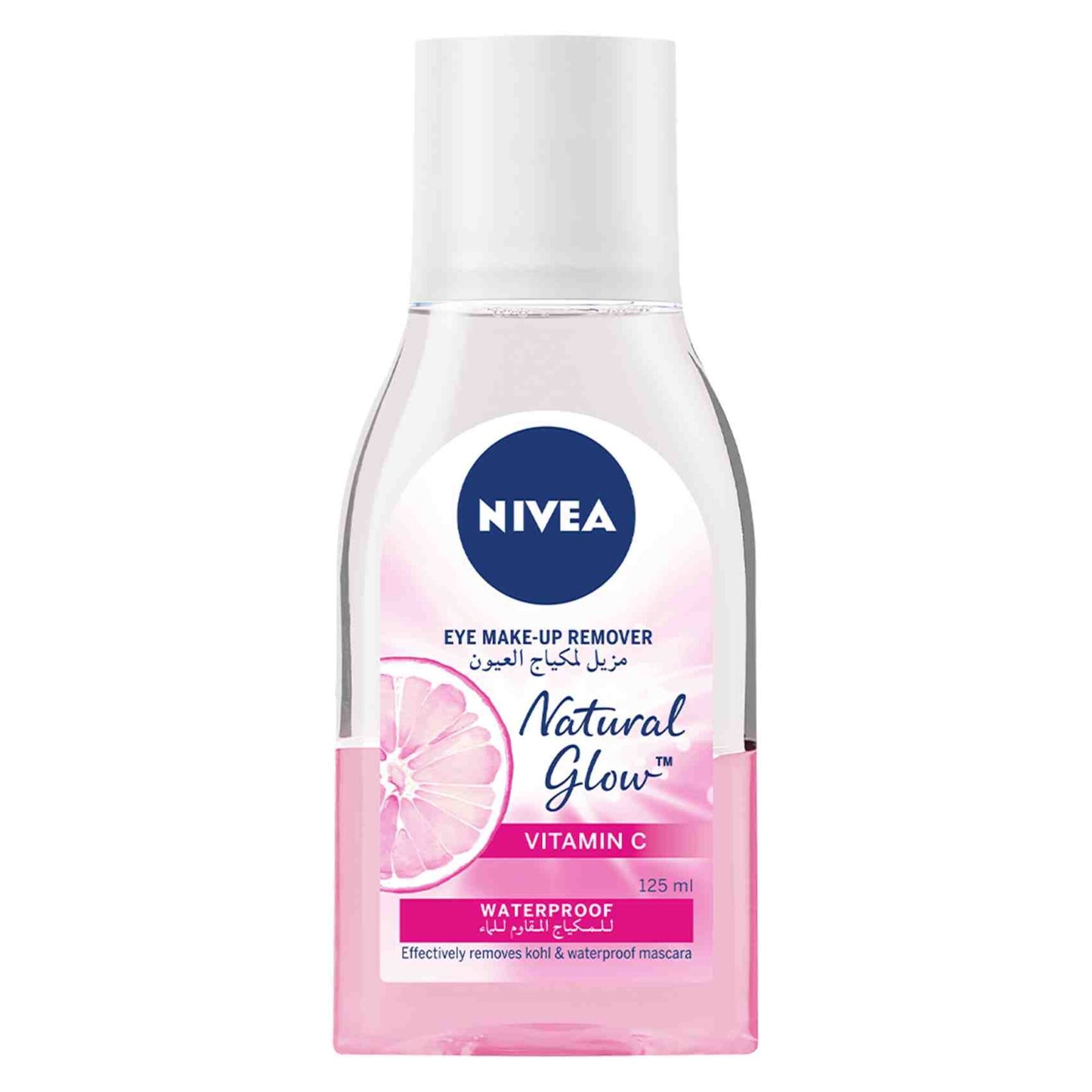NIVEA Natural Fairness Eye Makeup Remover Liquid 125 ml