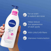 NIVEA Natural Glow Moisturizing & Skin Toning Body Lotion 400 ml
