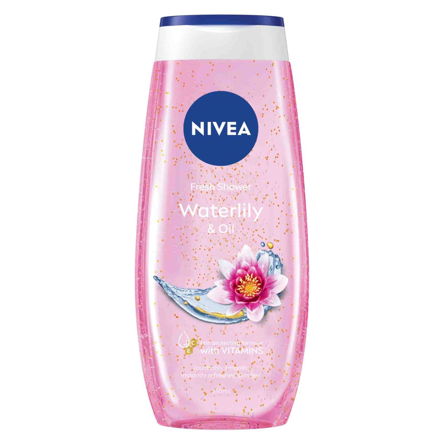 NIVEA Refreshing Shower Gel Waterlily Scent with Oil 250 ml