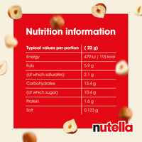 Nutella B-Ready Wafers Filled with Hazelnut Spread (6 Pieces) 132 gr