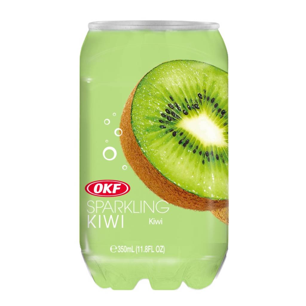 OKF Sparkling Water Kiwi Flavor 350 ml