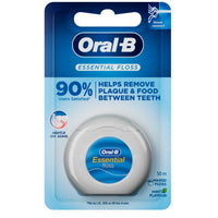 Oral-B Essential 50m Waxed Dental Floss Mint Flavor 1 pcs