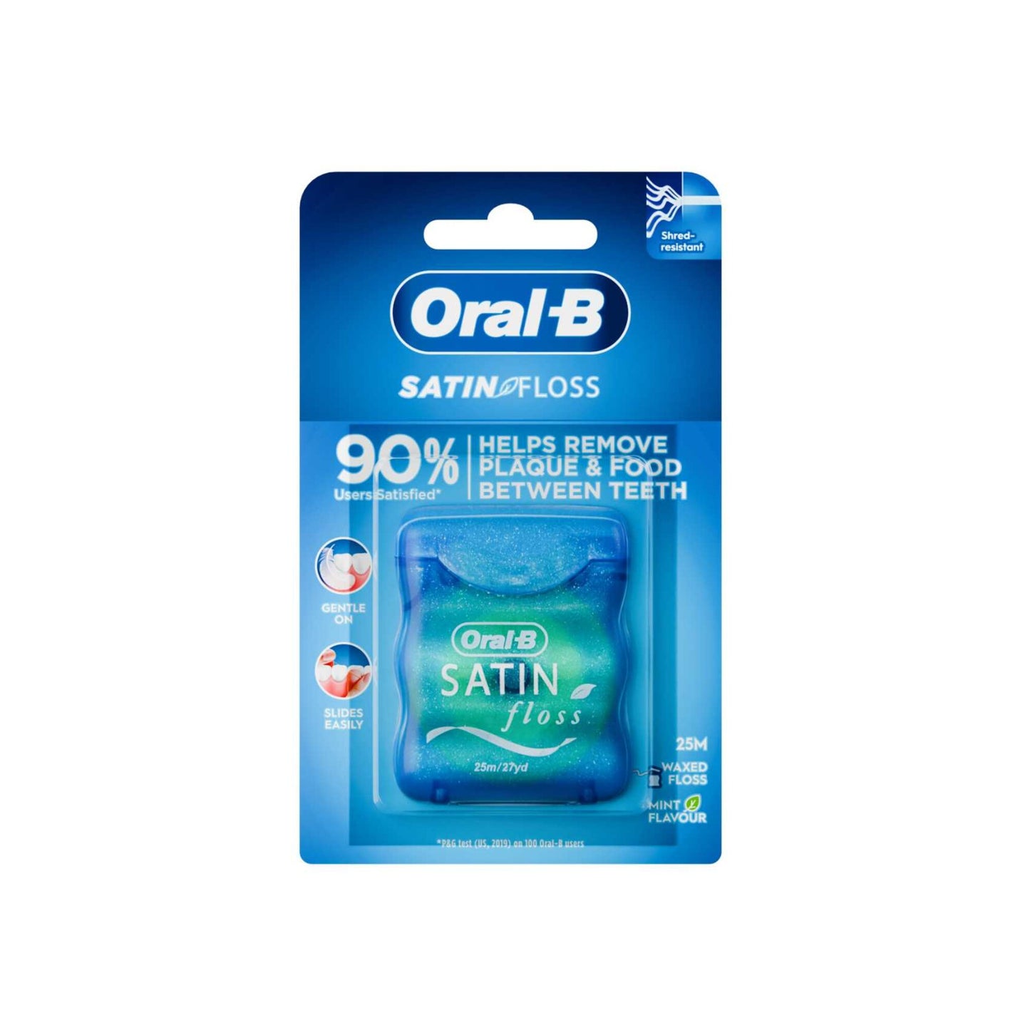 Oral-B Satin 25m Dental Floss Mint Flavor 1 pcs