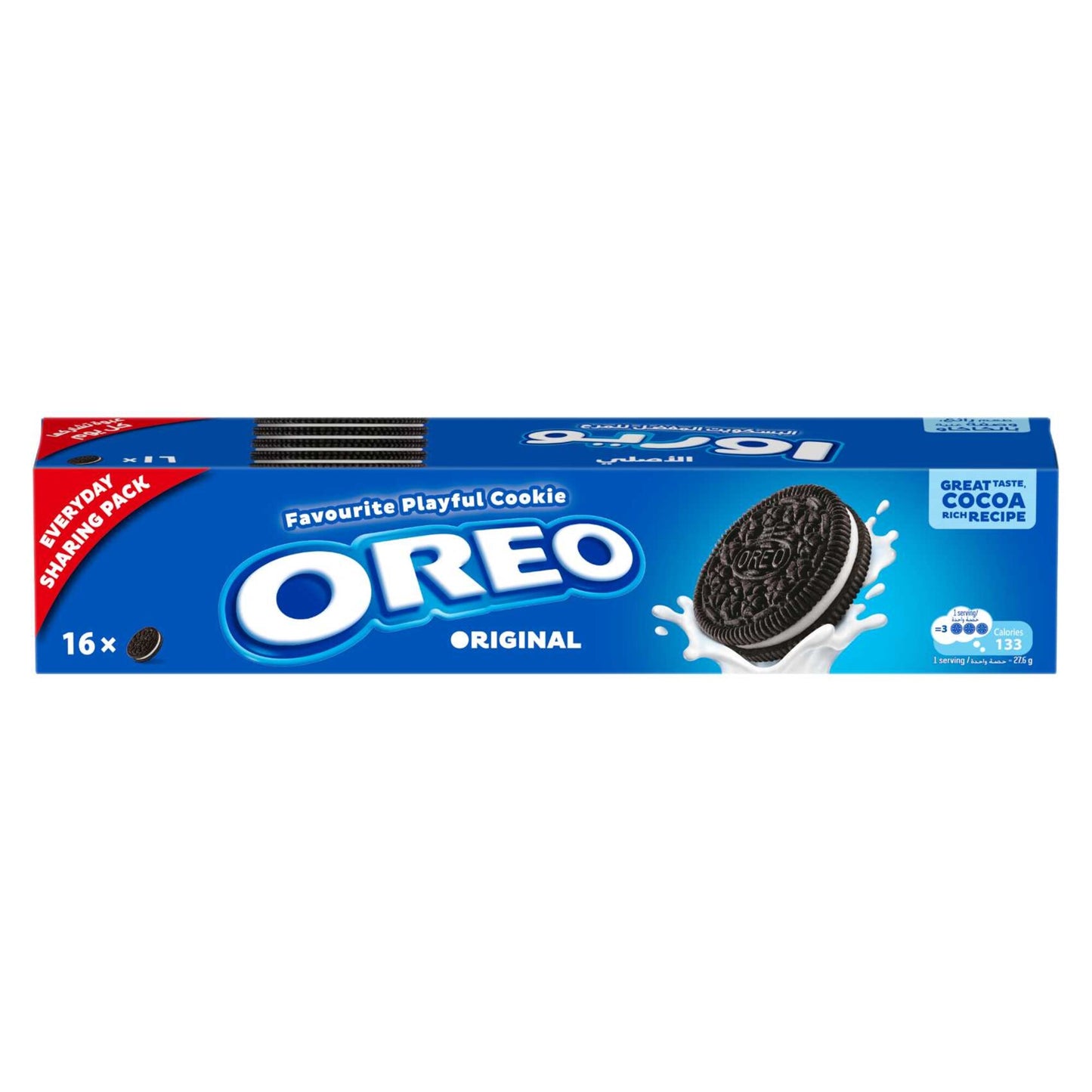 Oreo Original Sandwich Biscuits Filled with Vanilla Cream 152 gr