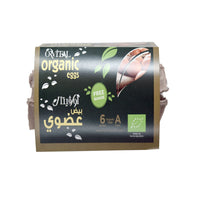 Orvital Organic Medium Grade A Free Range Eggs 6per pack
