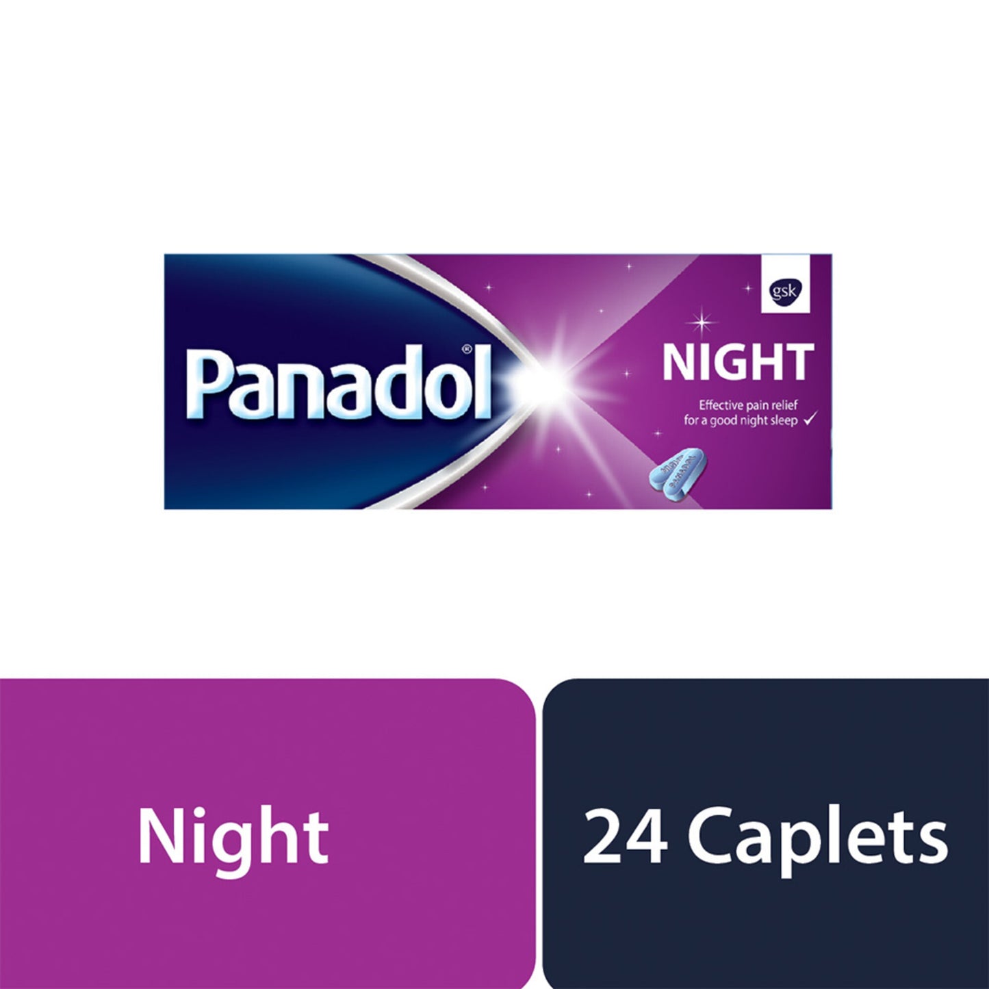 Panadol Night Caplets 24 caplets