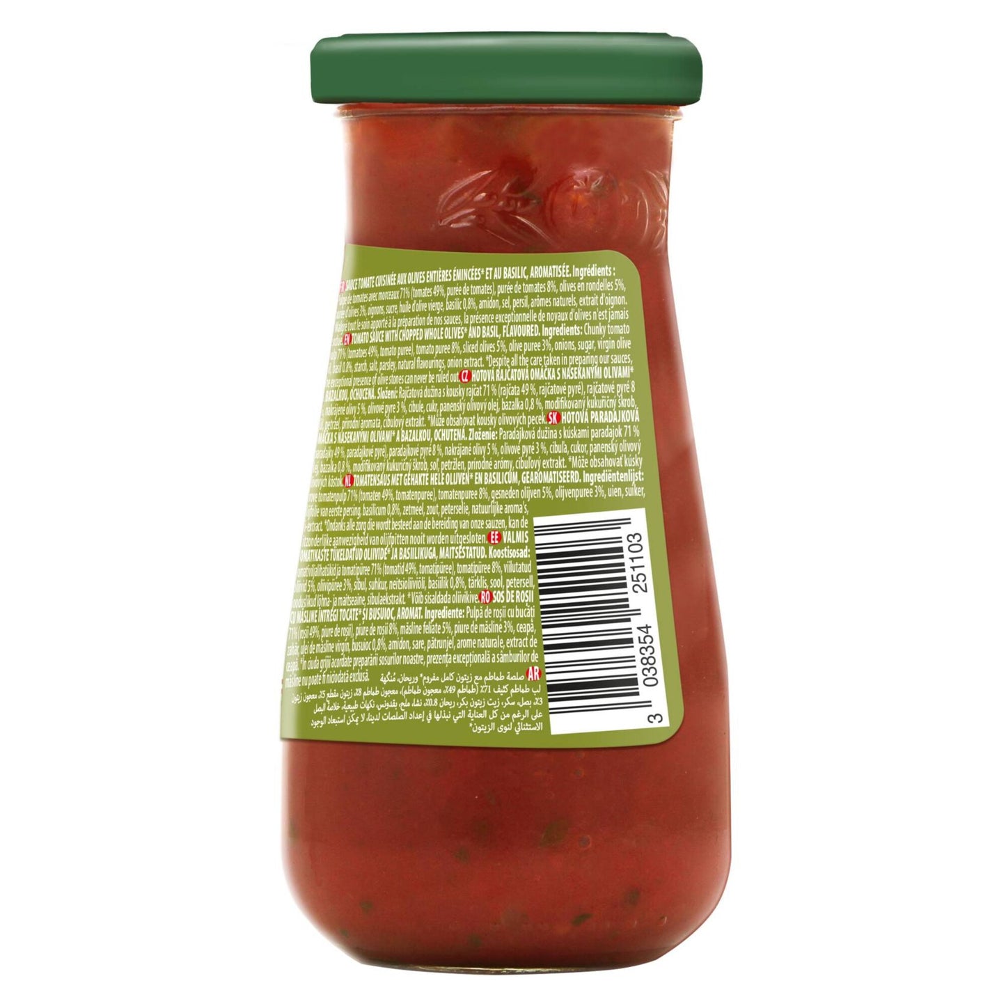 Panzani Olive & Basilico Pasta Sauce 400 gr