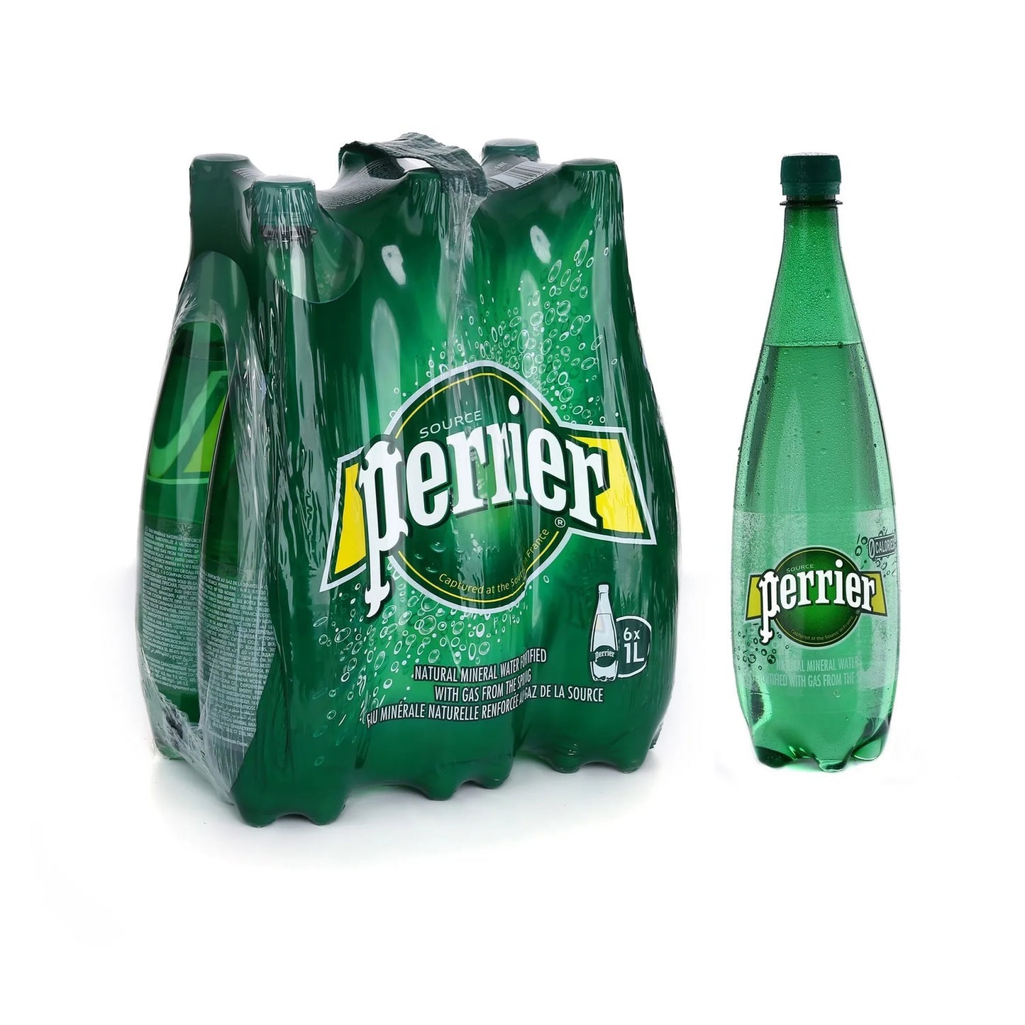 Perrier Sparkling Water 6 x1 L