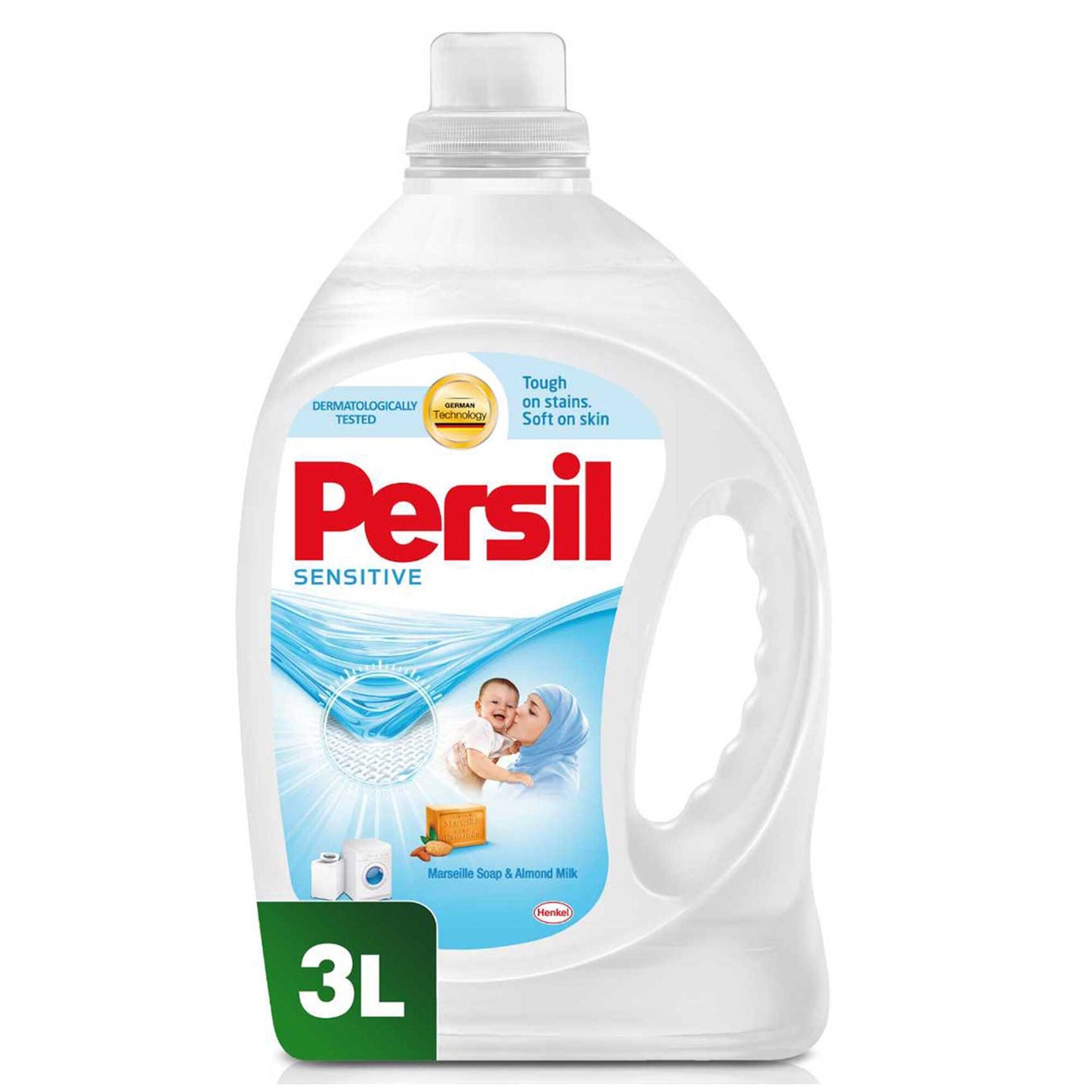 Persil Sensitive & Baby Liquid Laundry Detergent 3L