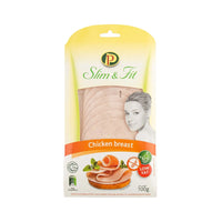 Perutnina Ptuj Slim & Fit Smoked Low Fat Chicken Breast Slices 100 gr