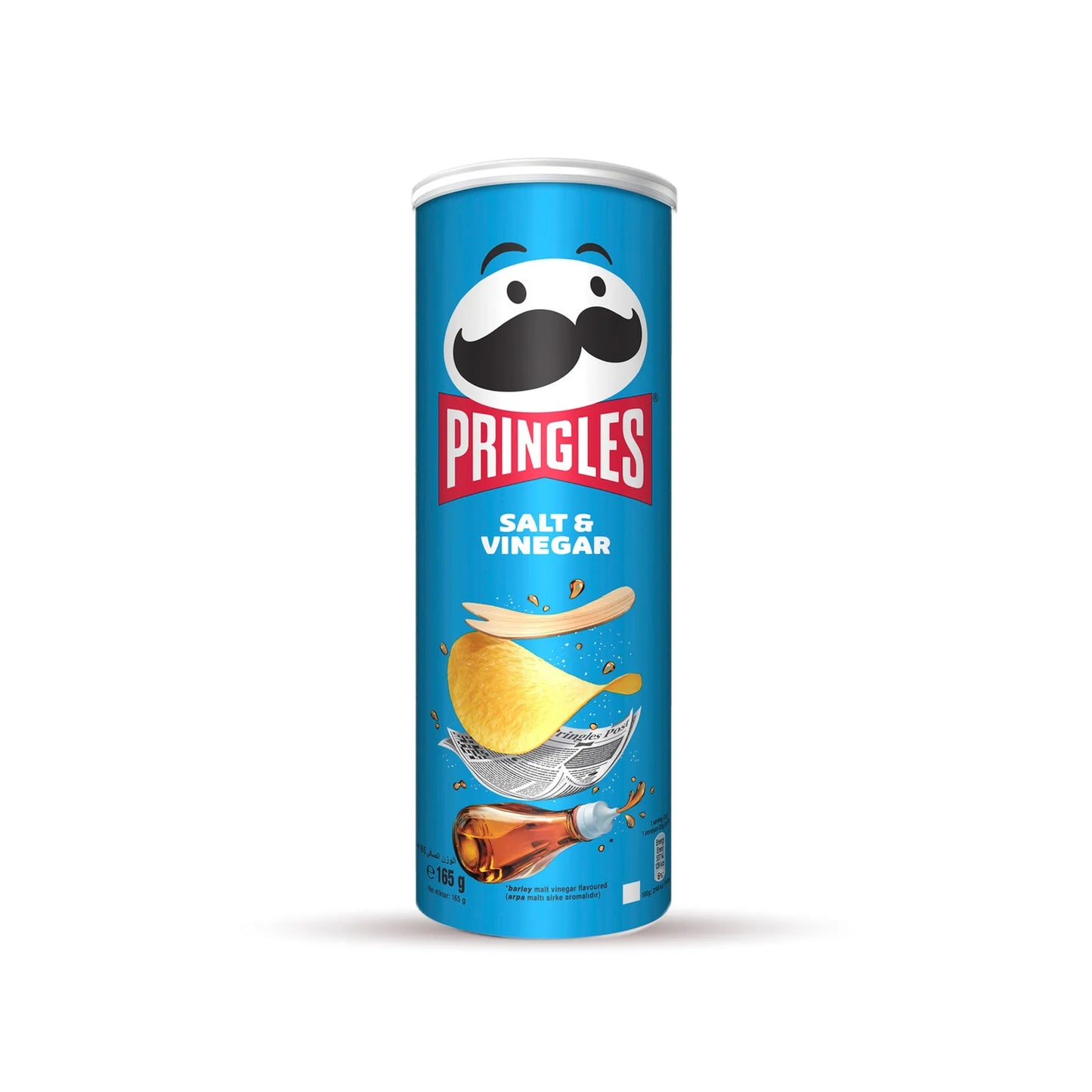 Pringles Salt & Vinegar Potato Chips 165 gr