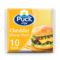 Puck Cheddar Cheese Slices (10 slices) 200g