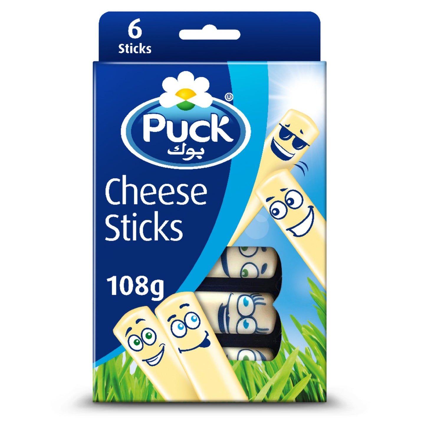 Puck Cheese Sticks (6 Pieces) 108 gr