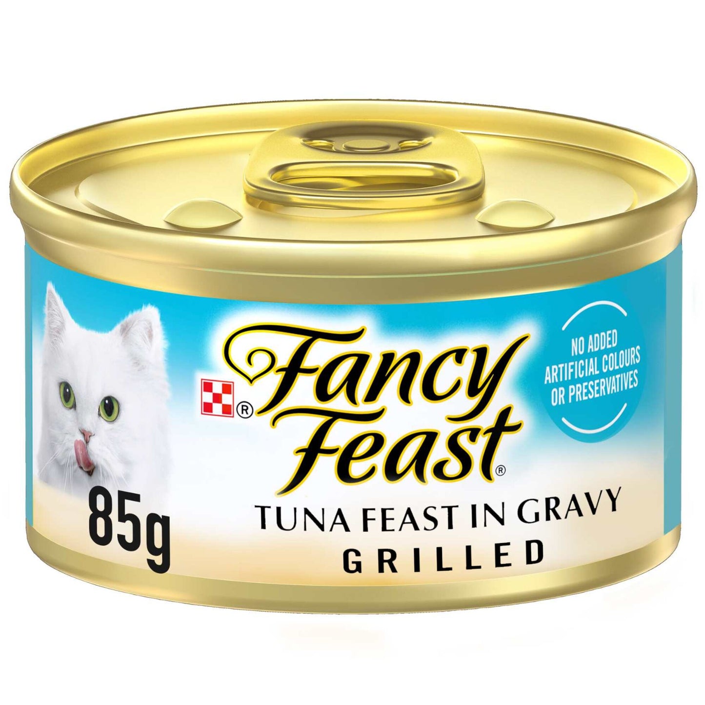 Purina Fancy Feast Wet Cat Food with Grilled Tuna in Gravy 85 gr