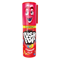 Push Pop Soft Candy Strawberry Flavor 15 gr