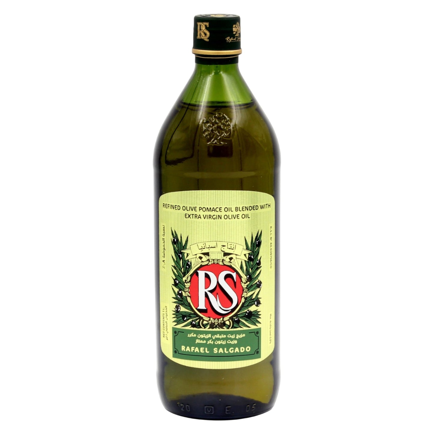 Rafael Salgado Refined Olive Pomace Oil Blended with Extra Virgin Olive Oil 1 L