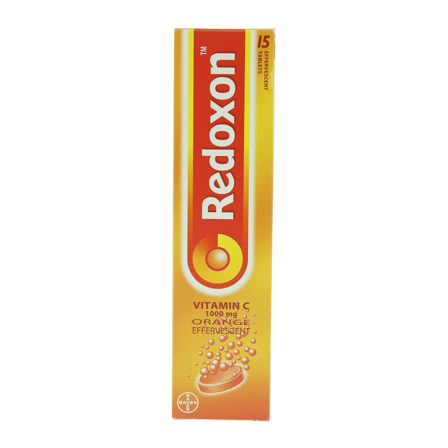 Redoxon 1000mg Vitamin C Immune System Support Effervescent Tablets Orange... 15 tablets