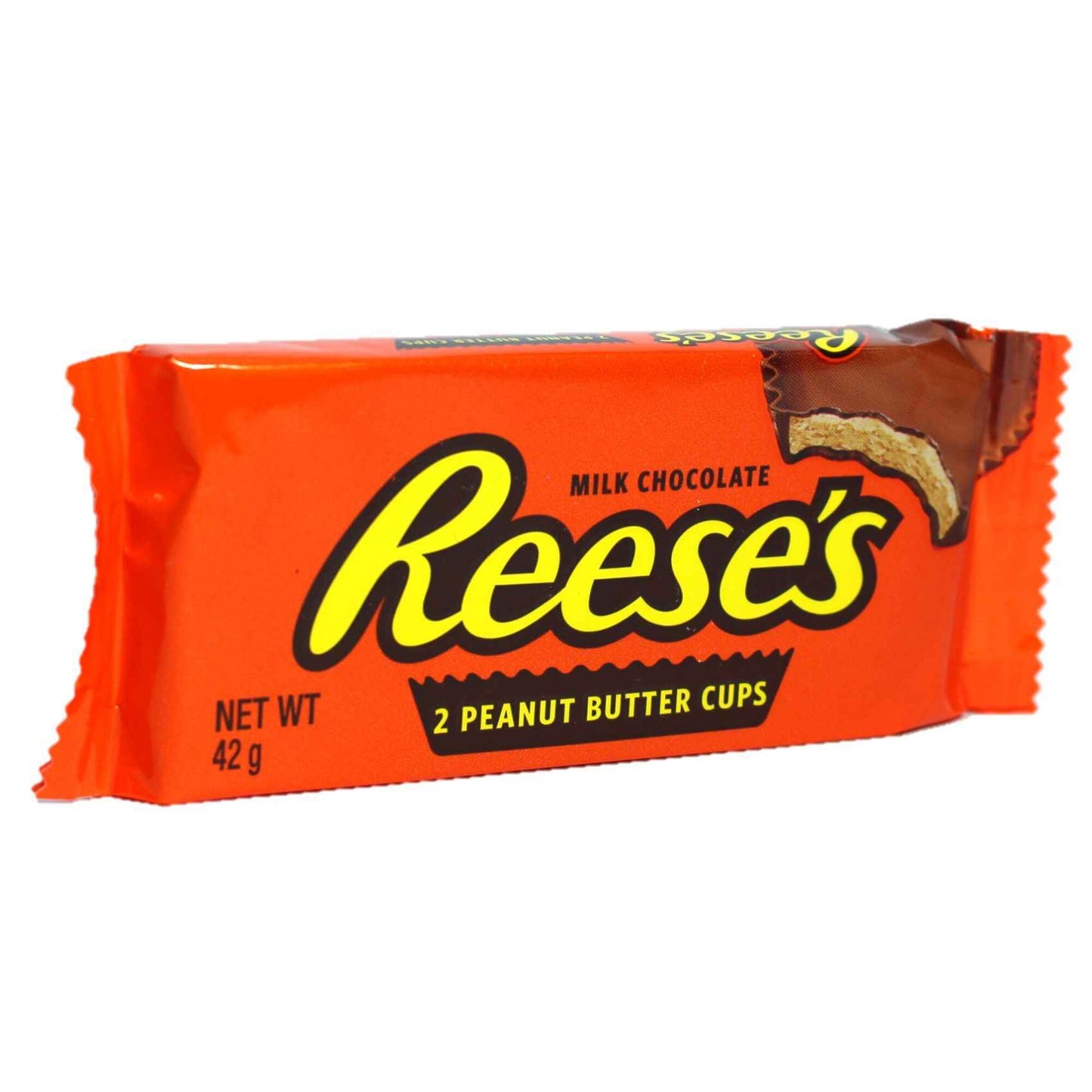 Reese's Milk Chocolate Peanut Butter Cups (2 Pieces) 42 gr