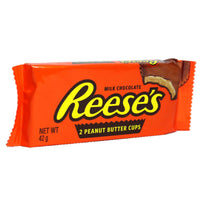 Reese's Milk Chocolate Peanut Butter Cups (2 Pieces) 42 gr