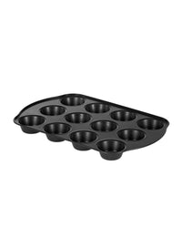 Royalford Black 12 Cup Muffin Pan 1 pcs