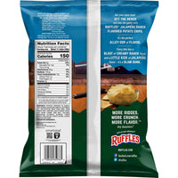 Ruffles Jalapeno Ranch Flavoured Potato Chips, 184.2g