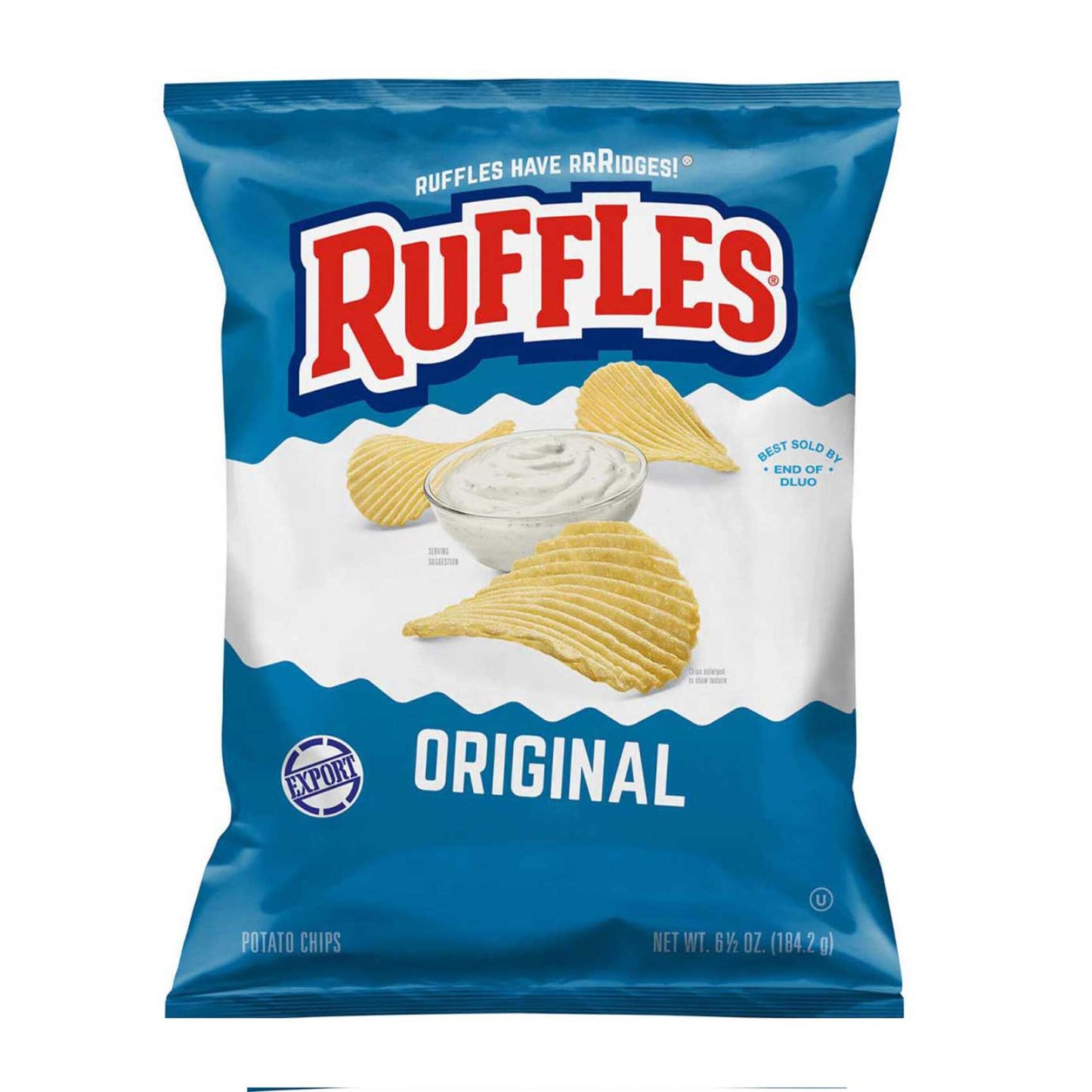 Ruffles Original Potato Chips 184.2 gr