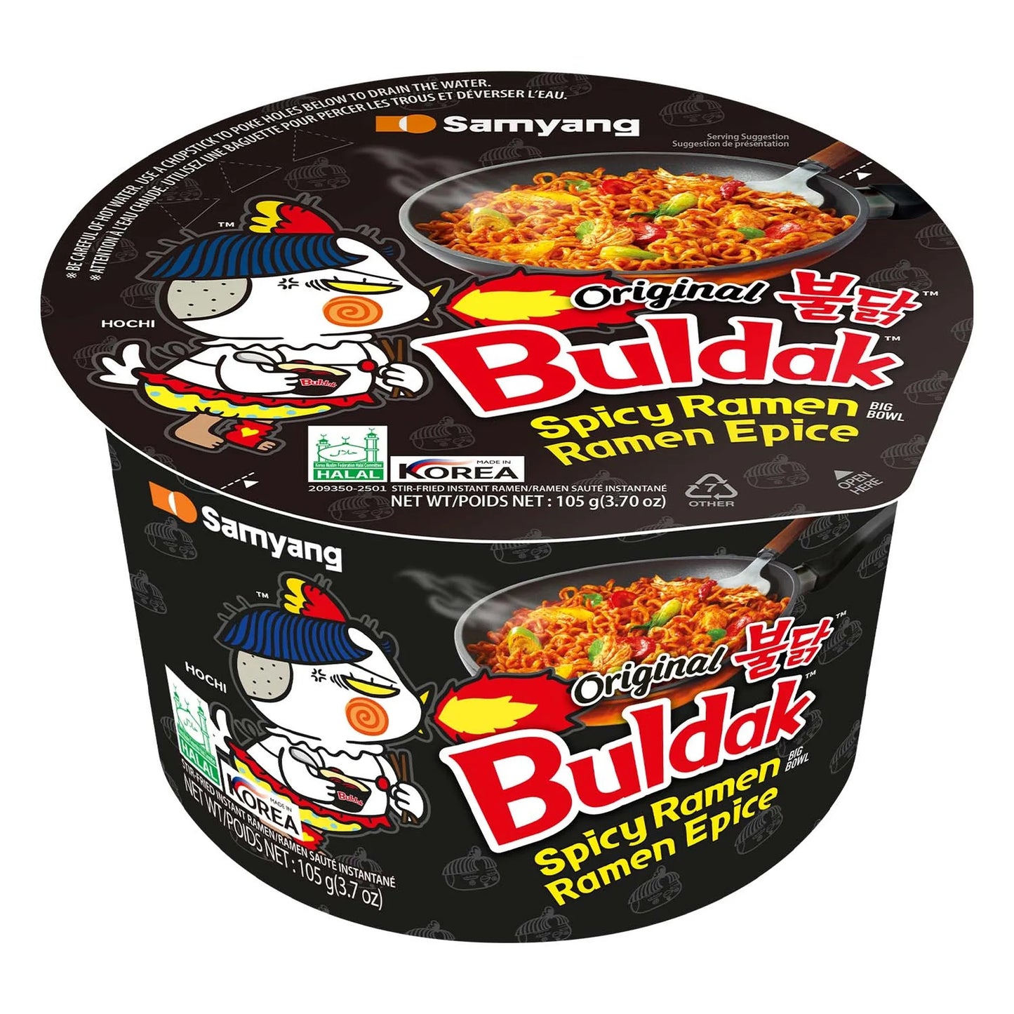Samyang Buldak Original Spicy Fried Instant Noodles 105 g