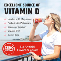 Shine Water Fruit Punch Flavor with Vitamin D, Electrolytes & Antioxidants 473 ml