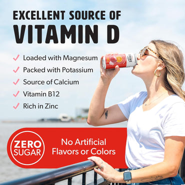 Shine Water Fruit Punch Flavor with Vitamin D, Electrolytes & Antioxidants 473 ml