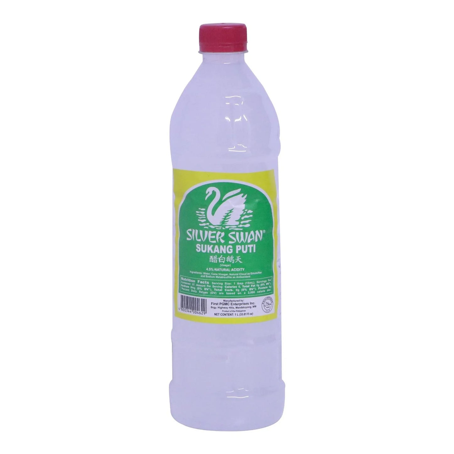 Silver Swan Cane Vinegar 1 L