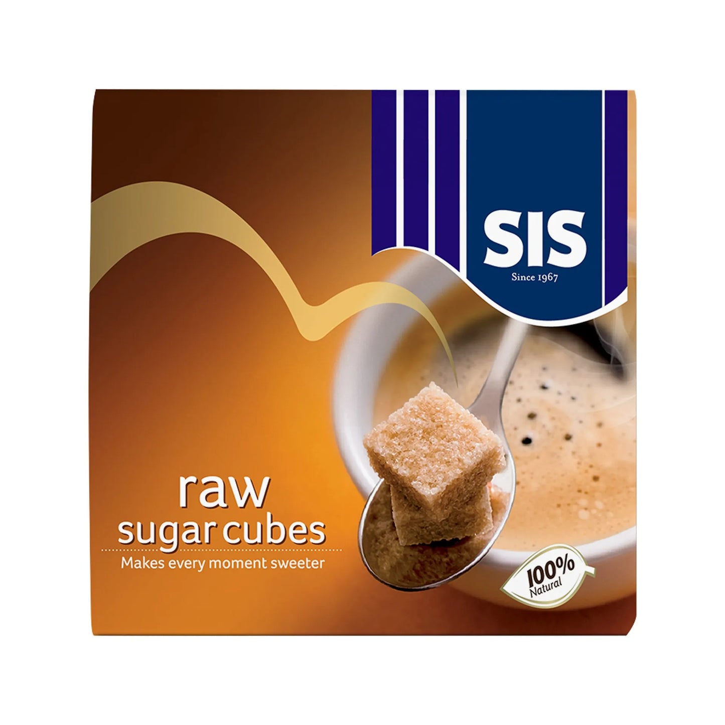 SIS Raw Sugar Cubes 454 gr