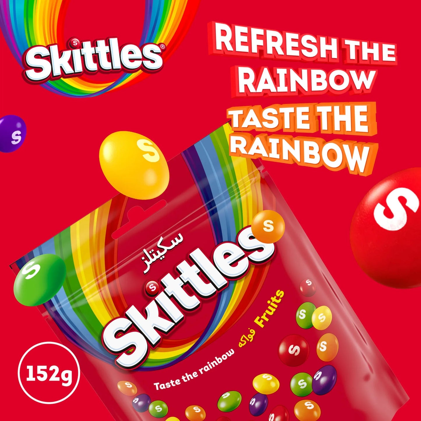 Skittles Candies Fruit Flavor 152 gr