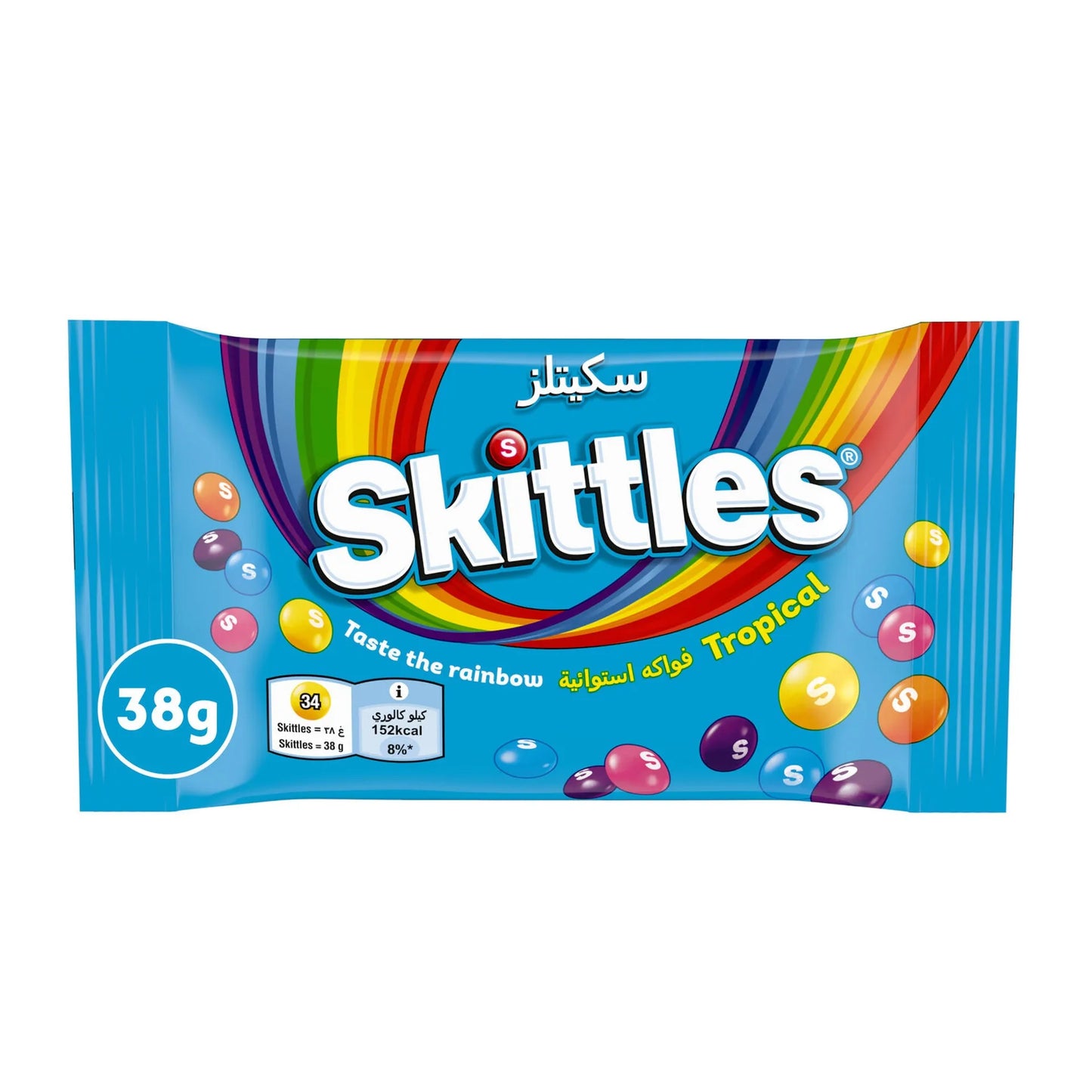 Skittles Candies Tropical Flavor 38 gr