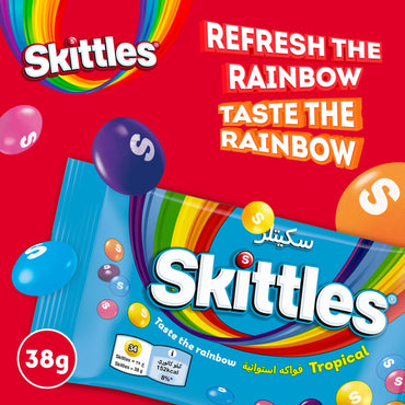 Skittles Candies Tropical Flavor 38 gr