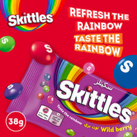 Skittles Candies Wild Berry Flavor 38 gr