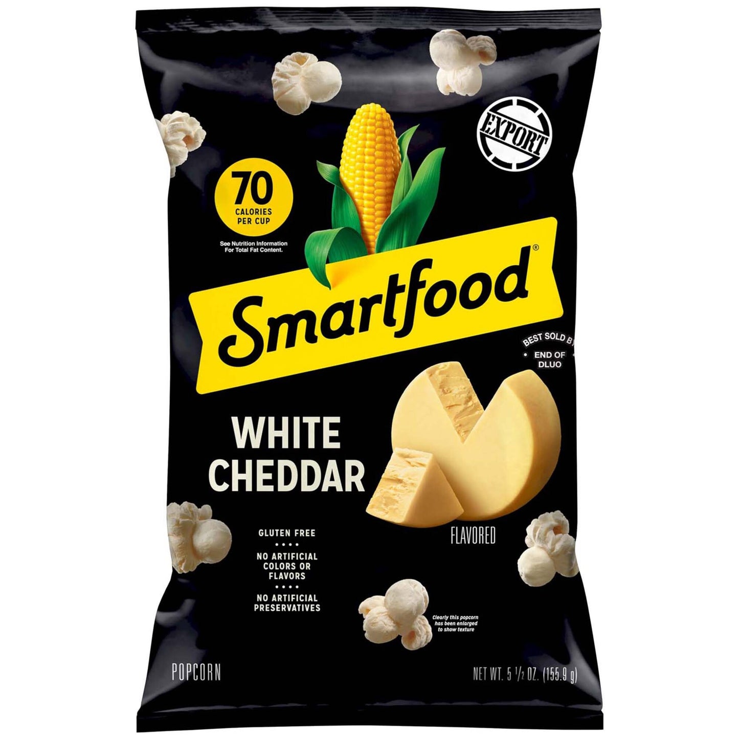 Smartfood Premium Popcorn White Cheddar Flavored 155.9g
