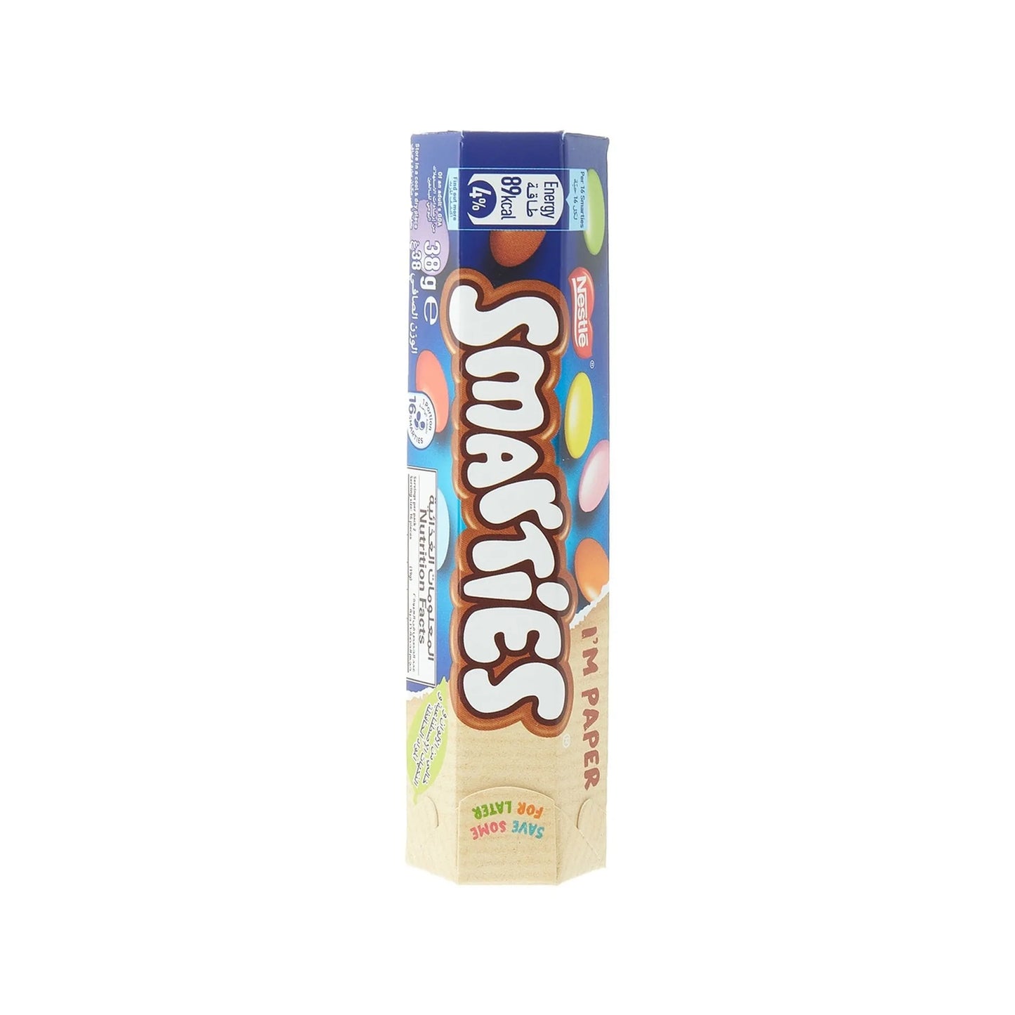 Smarties Milk Chocolate Candies 38 gr