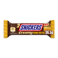 Snickers Creamy Chocolate Bar Filled with Peanut Butter 36.5 gr