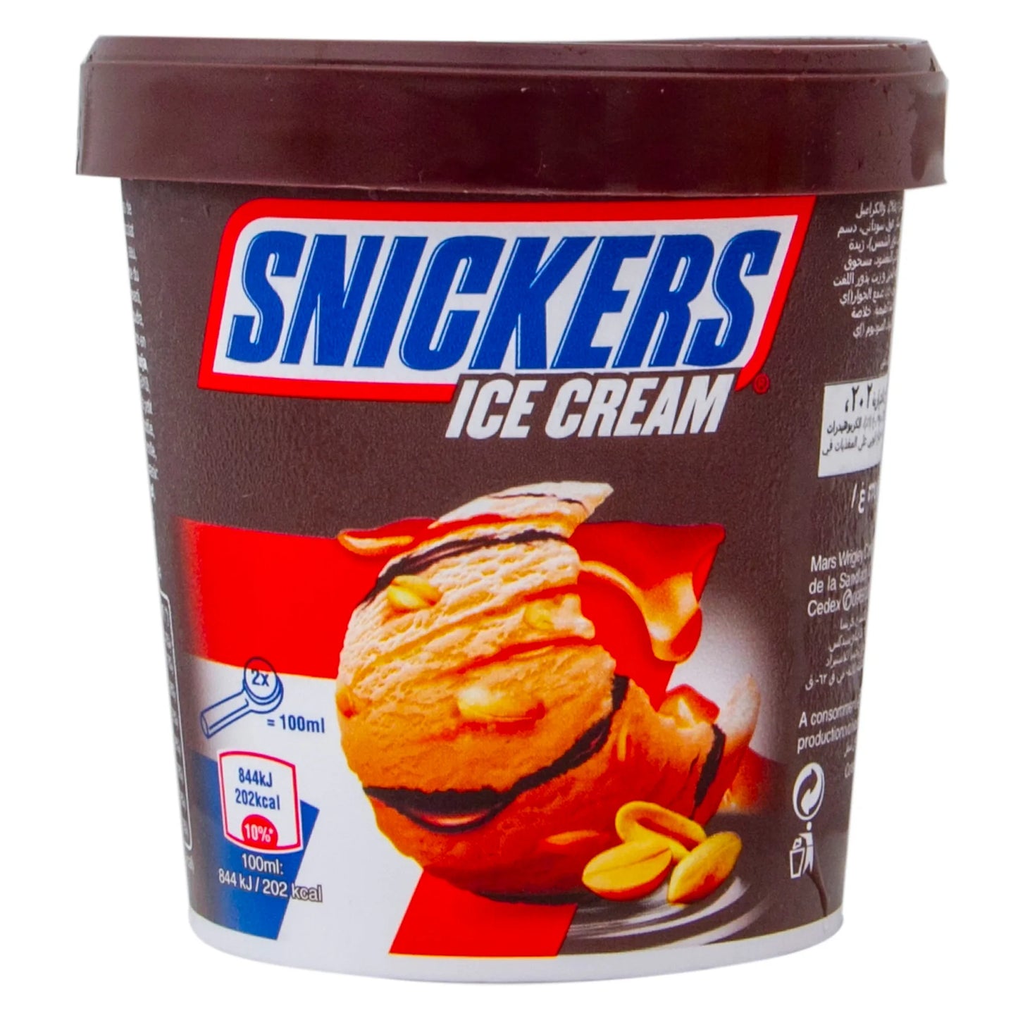 Snickers Ice Cream Tub 450 ml