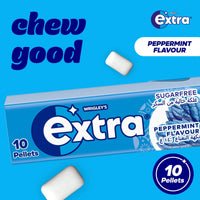 Extra Chewing Gum Peppermint Flavor 10 per pack