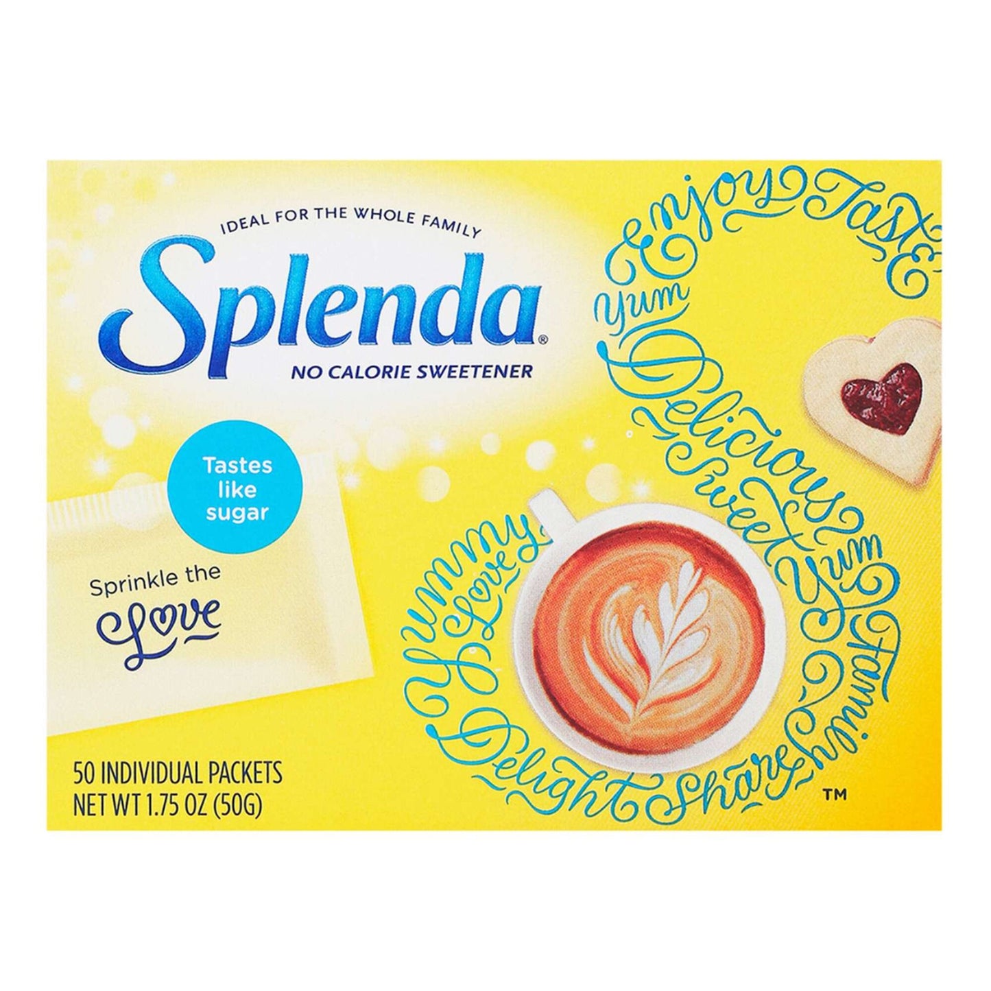 Splenda Zero Calorie Sweetener (50 Pieces) 50 gr
