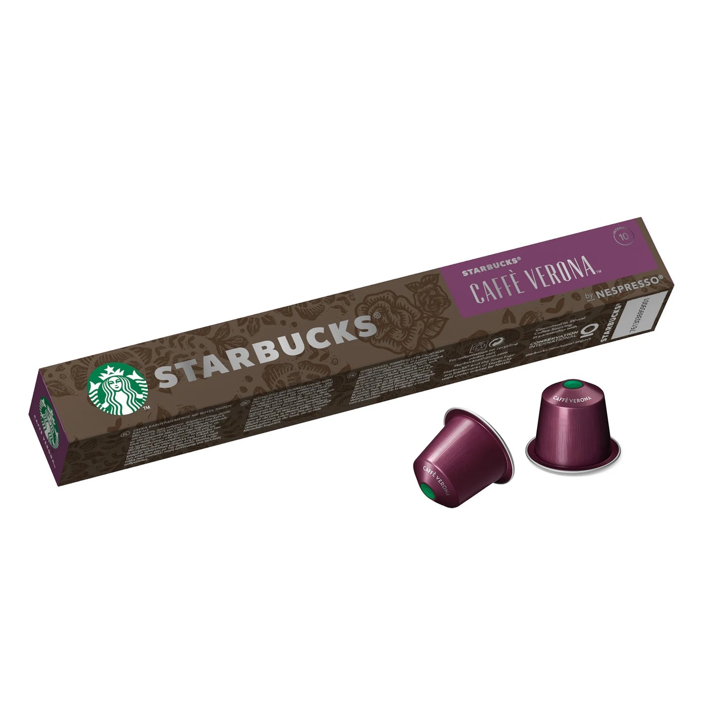 Starbucks Caffè Verona Arabica Ristretto Coffee Capsules 10 coffee capsules