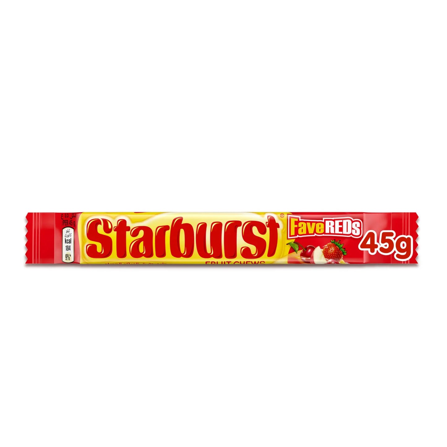 Starburst Fave Reds Fruit Chew Candies 45 gr