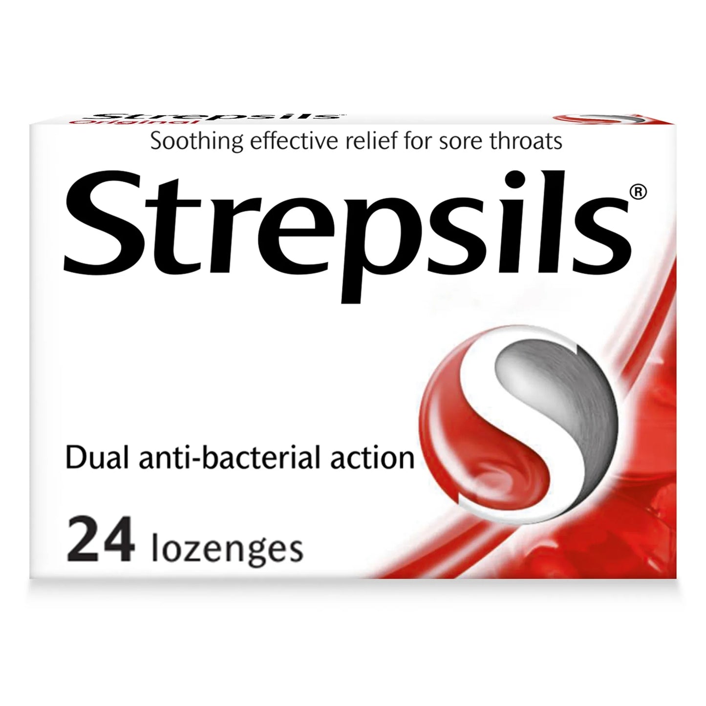 Strepsils Original Soothing Lozenges for Sore Throat 24 per pack