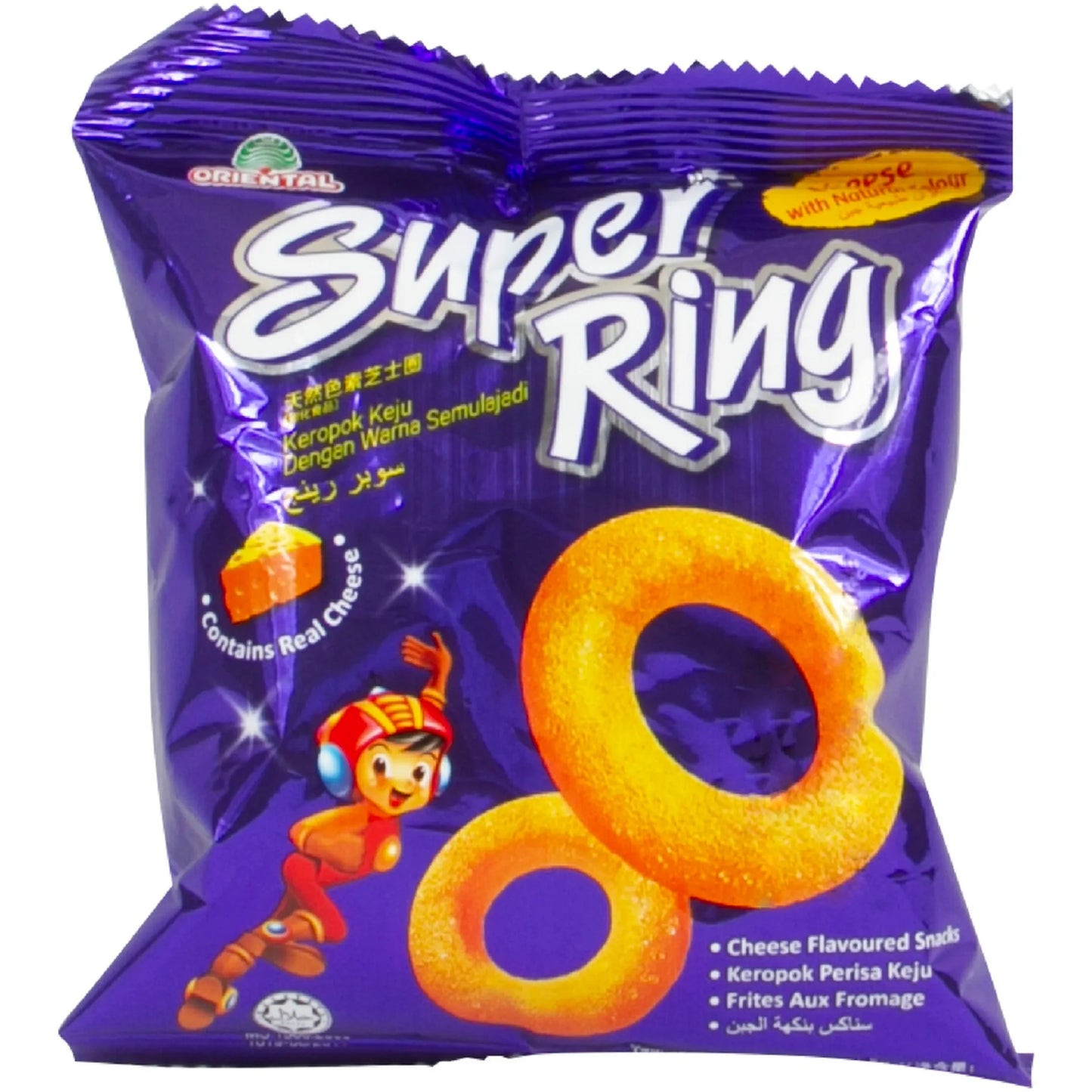 Super Ring Cheese Flavoured Snacks 14 gr